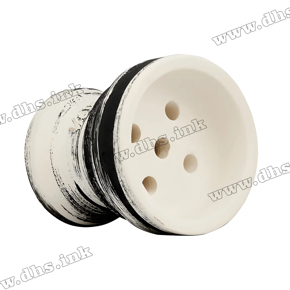 Чаша для кальяна Tiaga Hookah Flash Light - Black-White